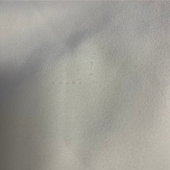 LULU'S SZ M Poised Perfection Ivory Wide-leg Slit Pants NEW B115 *flaw - Picture 8 of 9